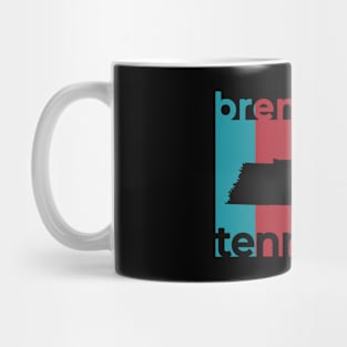 Brentwood Tennessee Retro Mug